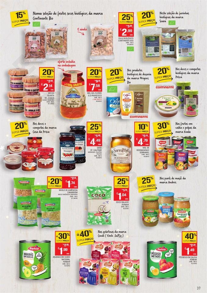 Continente Folheto Feliz Natal 19 novembro a 24 de