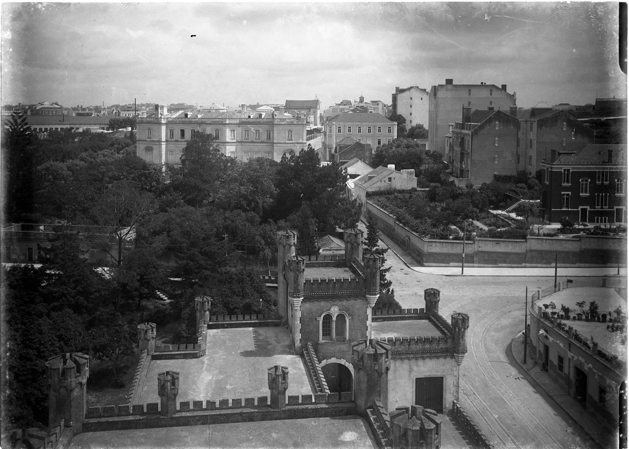 Parque José Maria Eugénio, 1910, foto de Joshua 