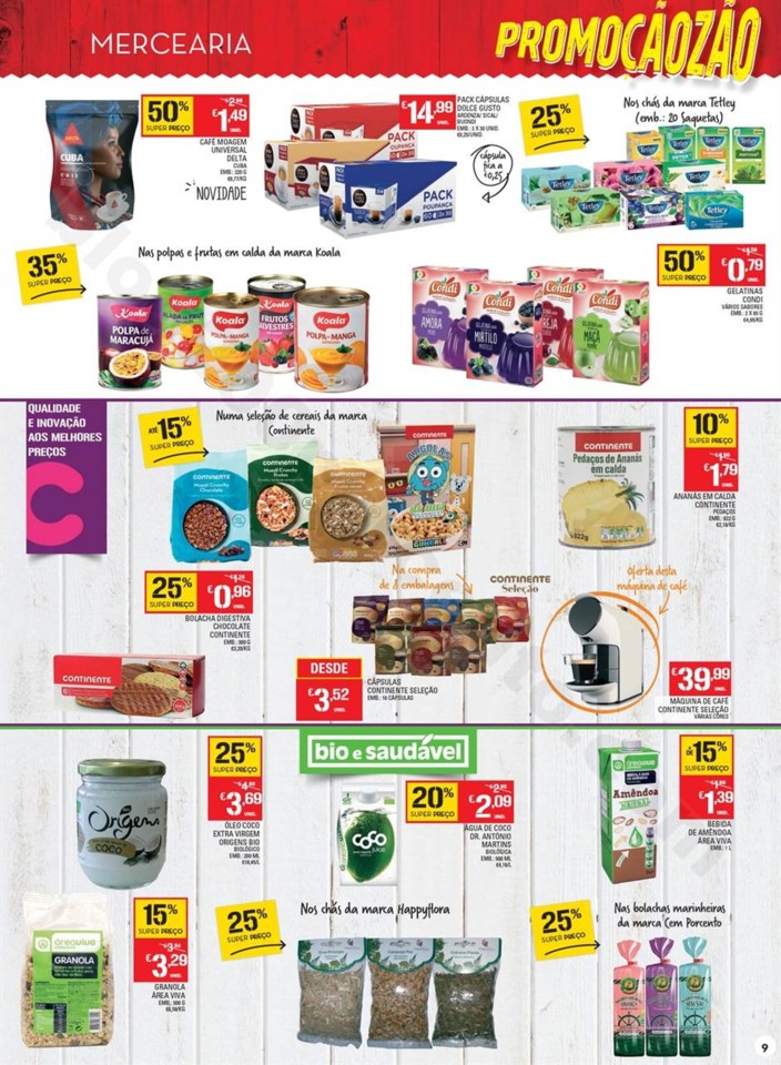 Antevisão Folheto CONTINENTE Madeira Promoçãoz