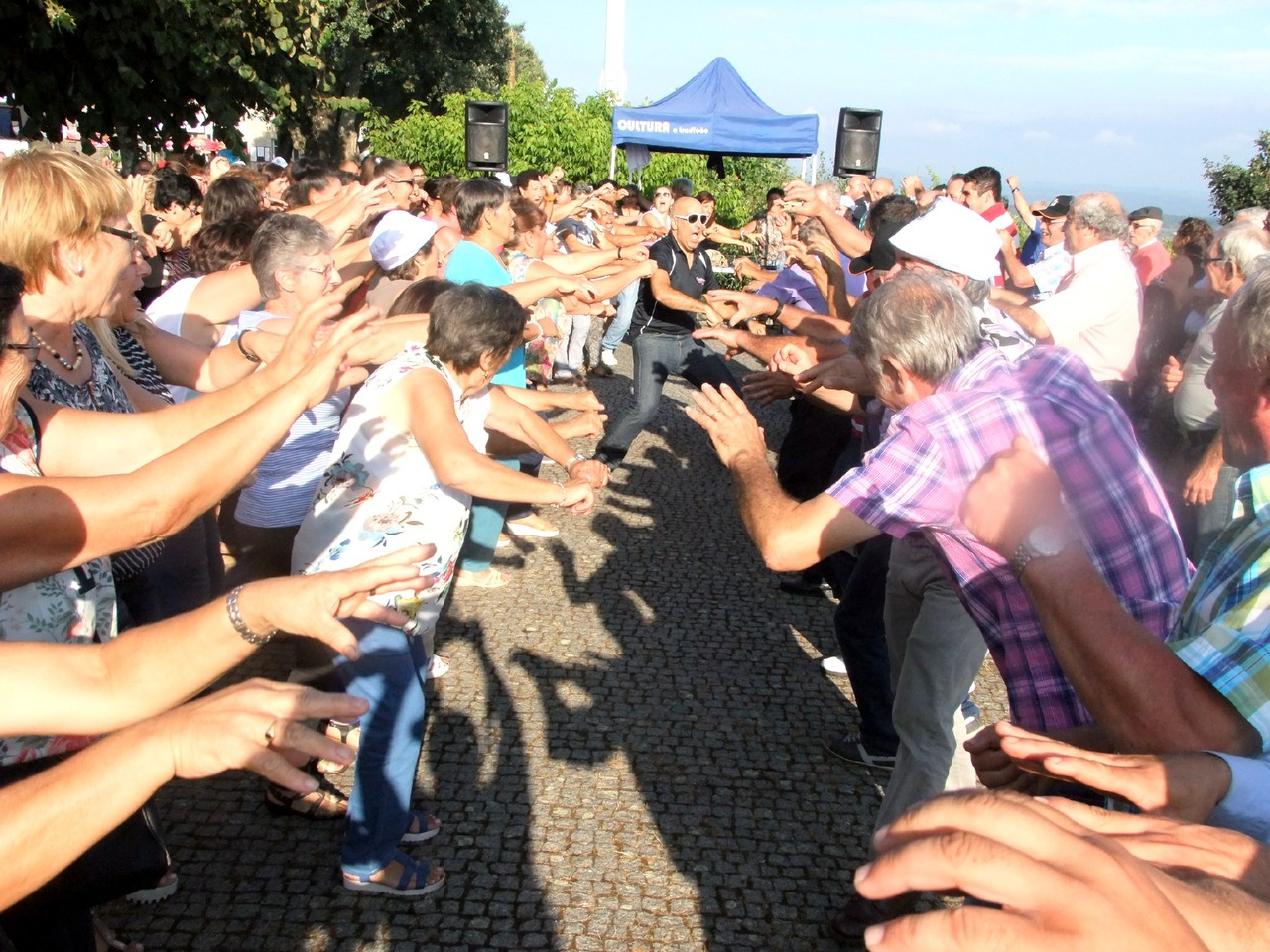 Muita animação nesta iniciativa municipal.JPG