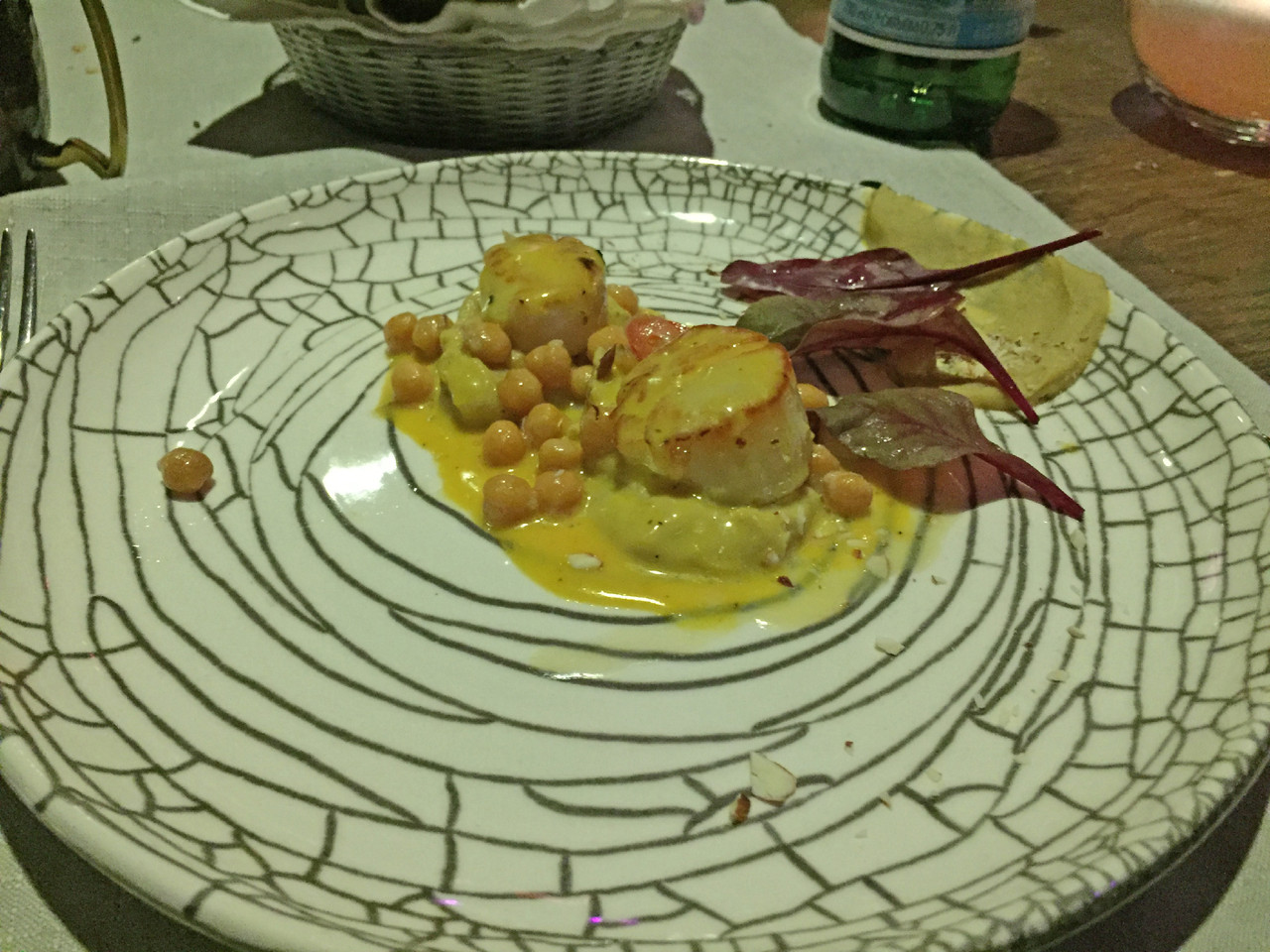 Vieiras Grelhadas no White Rabbit Vieiras Grelhadas no White Rabbit