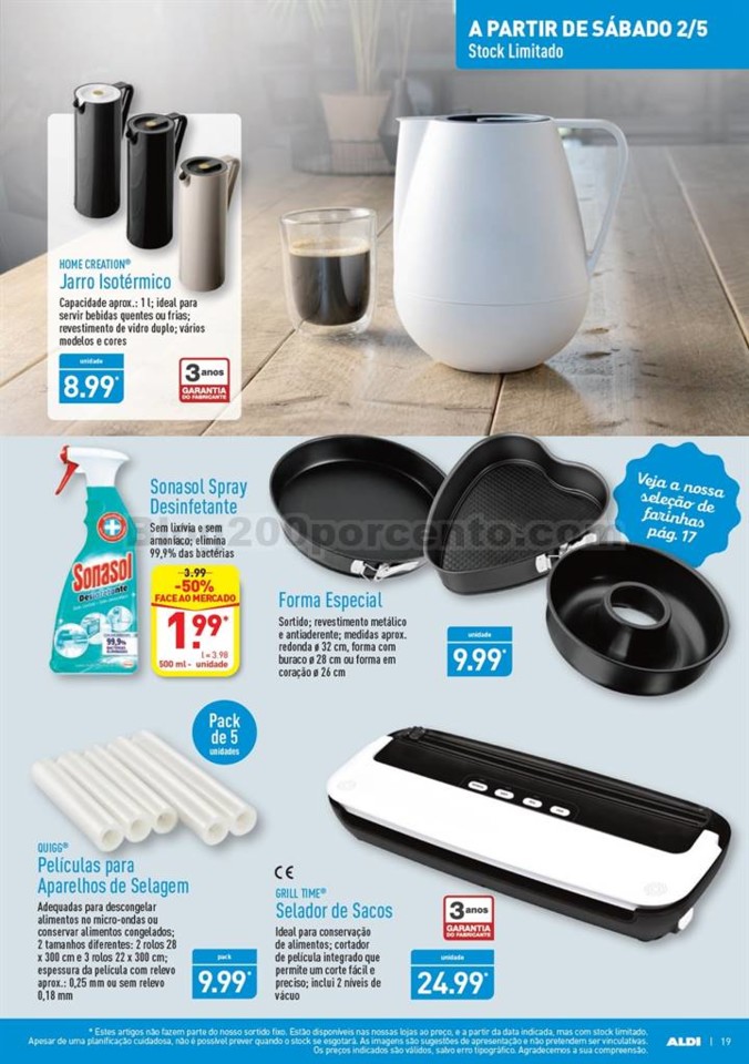 Antevisão Folheto ALDI Promoções de 29 abril a 