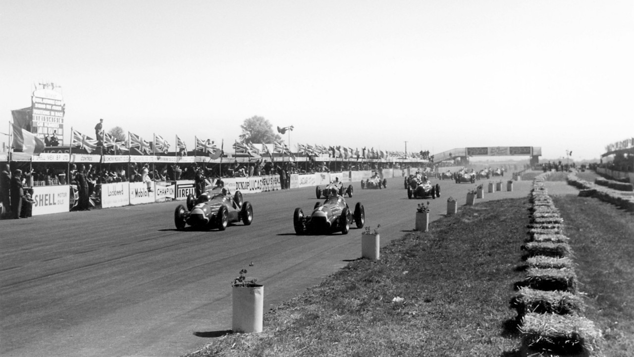 Silverstone e a F1 em 1950