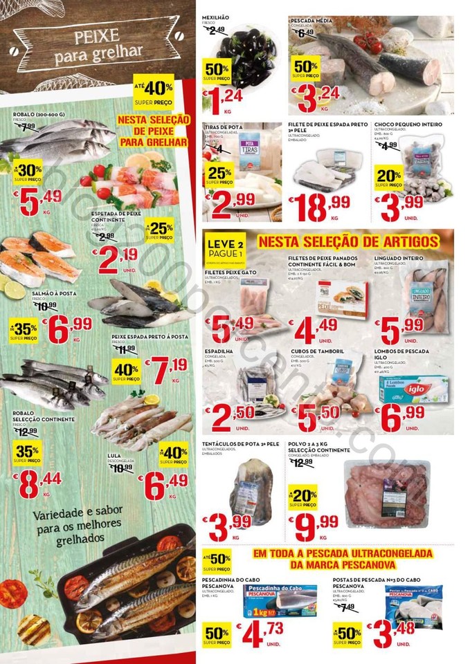 Antevisão Folheto CONTINENTE Promoções de 6 a 1