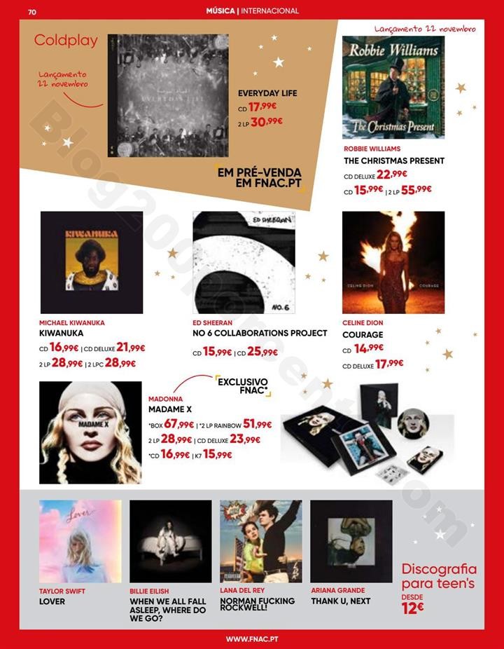 Antevisão Folheto FNAC Natal Promoções até 6 j