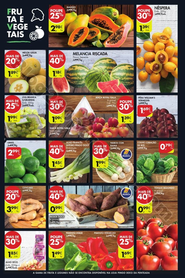 Novo Folheto PINGO DOCE Madeira Promoções de 1 a