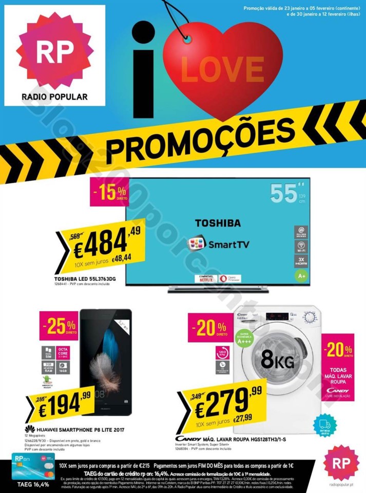Antevisão Folheto RADIO POPULAR Promoções de 23