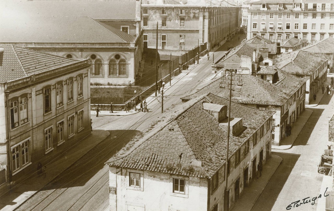 Panorâmica sobre o Terreirinho das Farinhas, sd, 