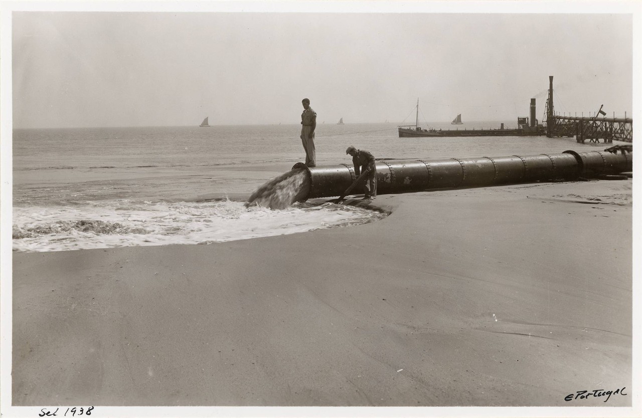 Praia da Matinha, Lisboa (E. Portugal, 1938)