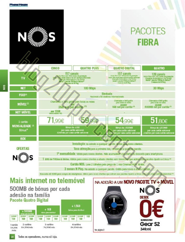 Novo Folheto PHONE HOUSE Natal promoções de 30 n