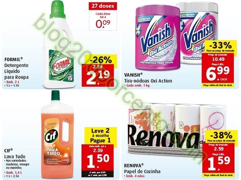 Antevisão Folheto LIDL promoções de 4 a 6 abril