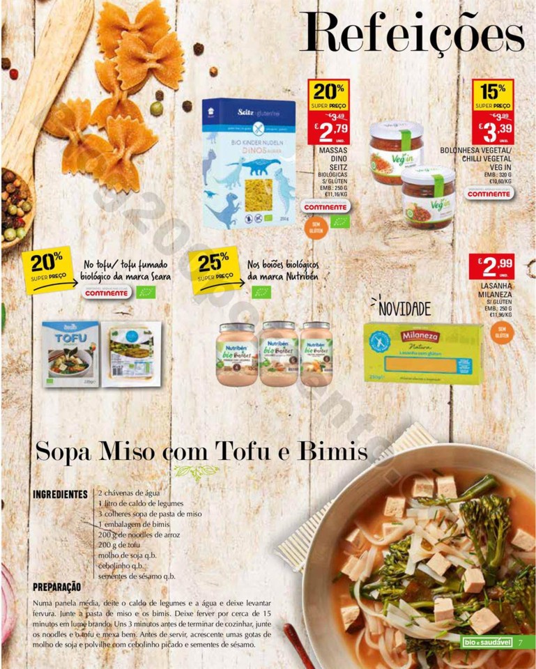 Antevisão Folheto CONTINENTE Bio promoções de 2