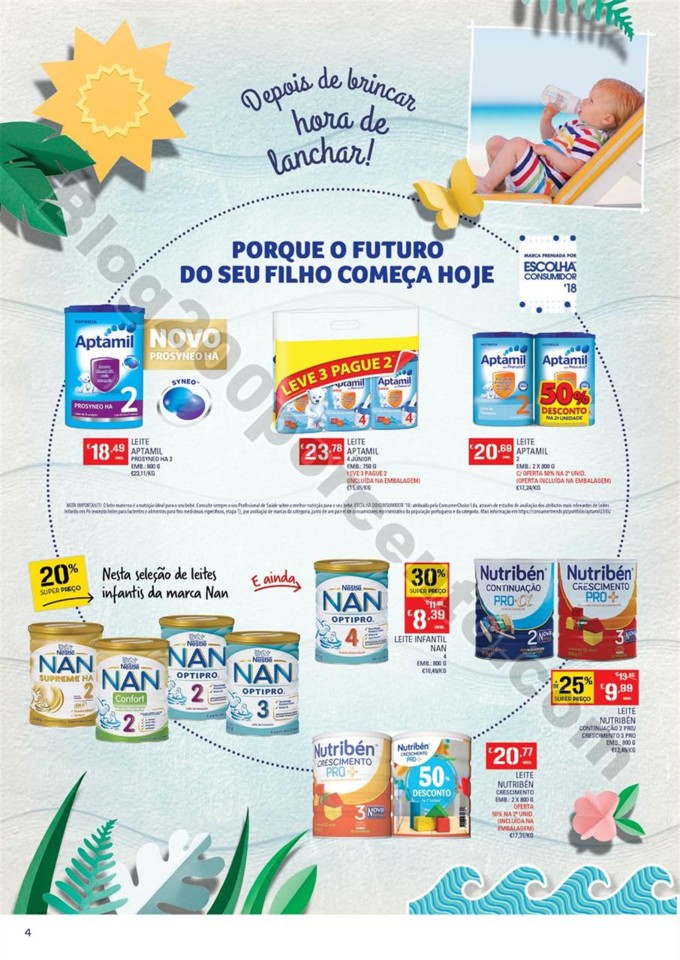 Antevisão Folheto CONTINENTE Bebé Promoções de