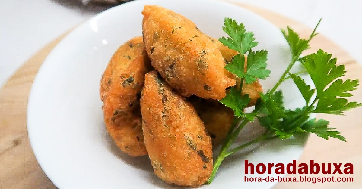 Receita tradicional de Pastéis de Bacalhau – ho
