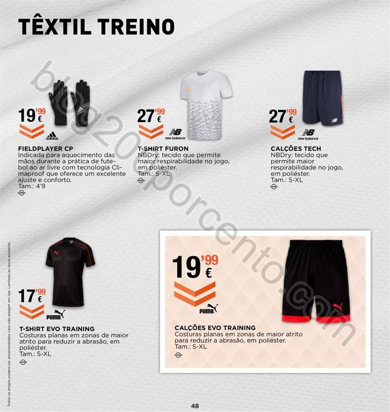Novo Folheto SPORT ZONE Especial Futebol promoçõ