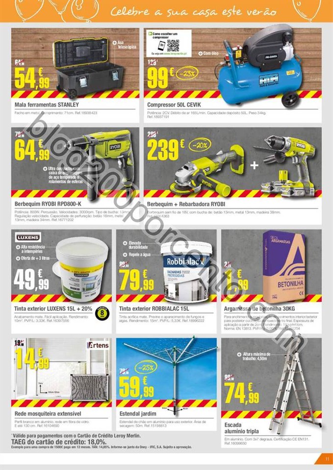 Antevisão Folheto LEROY MERLIN Aniversário de 24