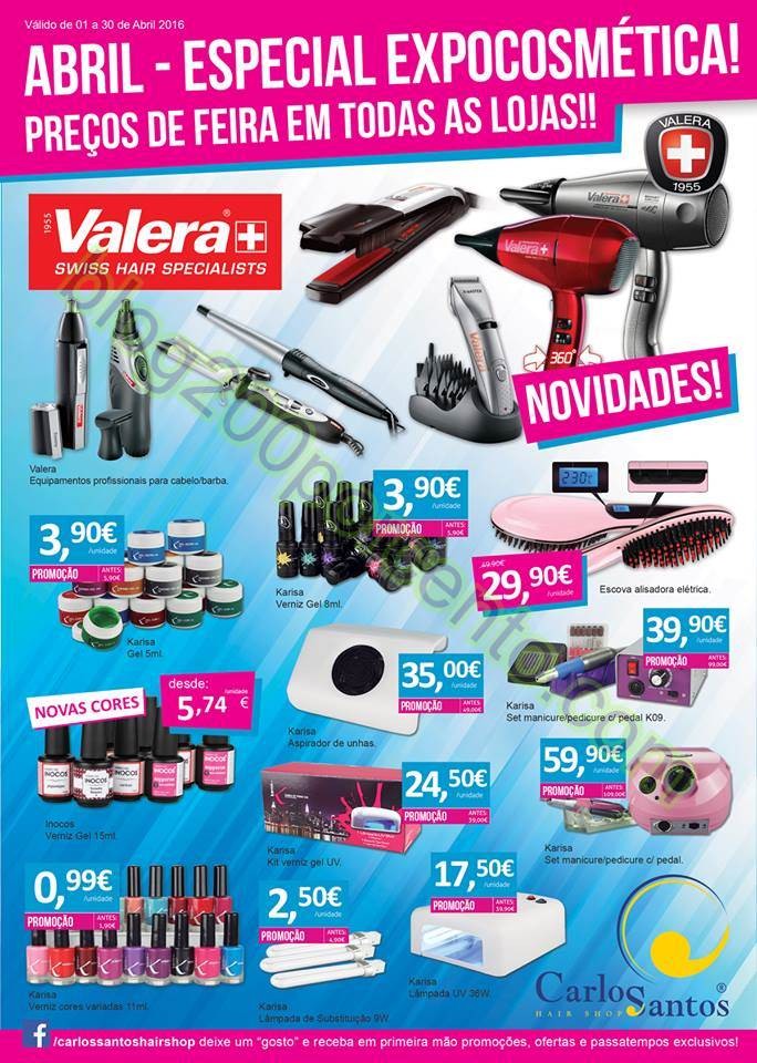 Novo Folheto CARLOS SANTOS HS Promoções de 1 a 3