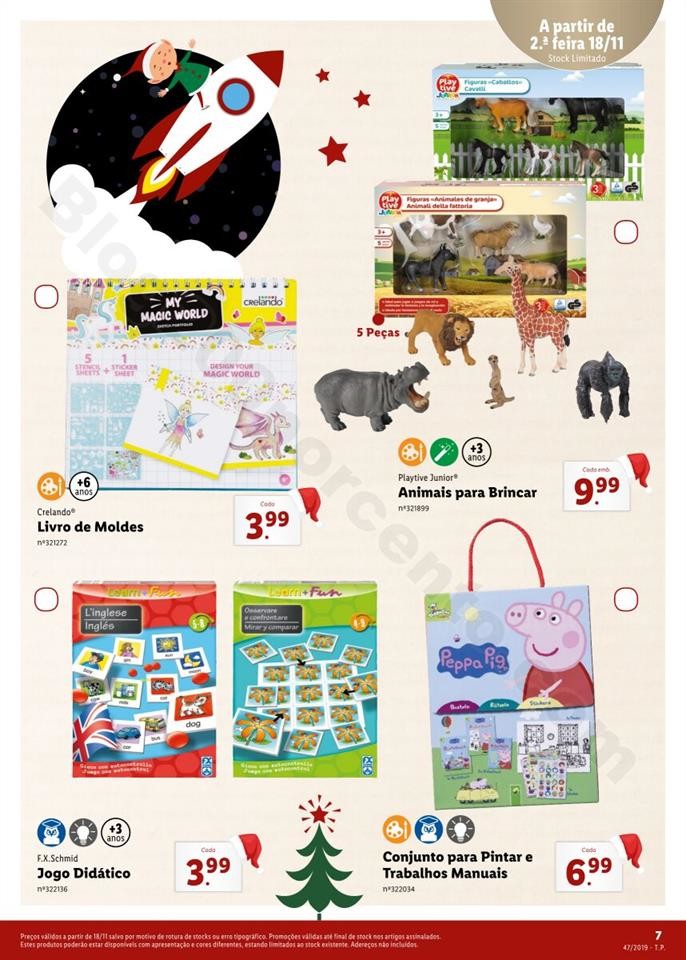 Antevisão Folheto LIDL Especial Brinquedos Natal 