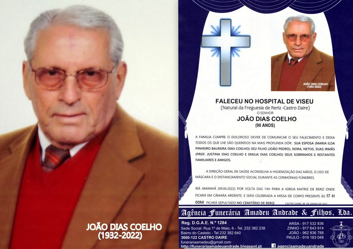 FOTO RIP DE JOÃO DIAS COELHO-90 ANOS (RERIZ) (2).