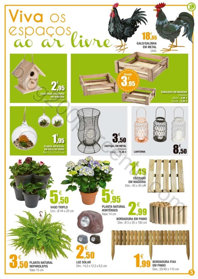 Antevisão Folheto E-LECLERC Brico Jardim promoç
