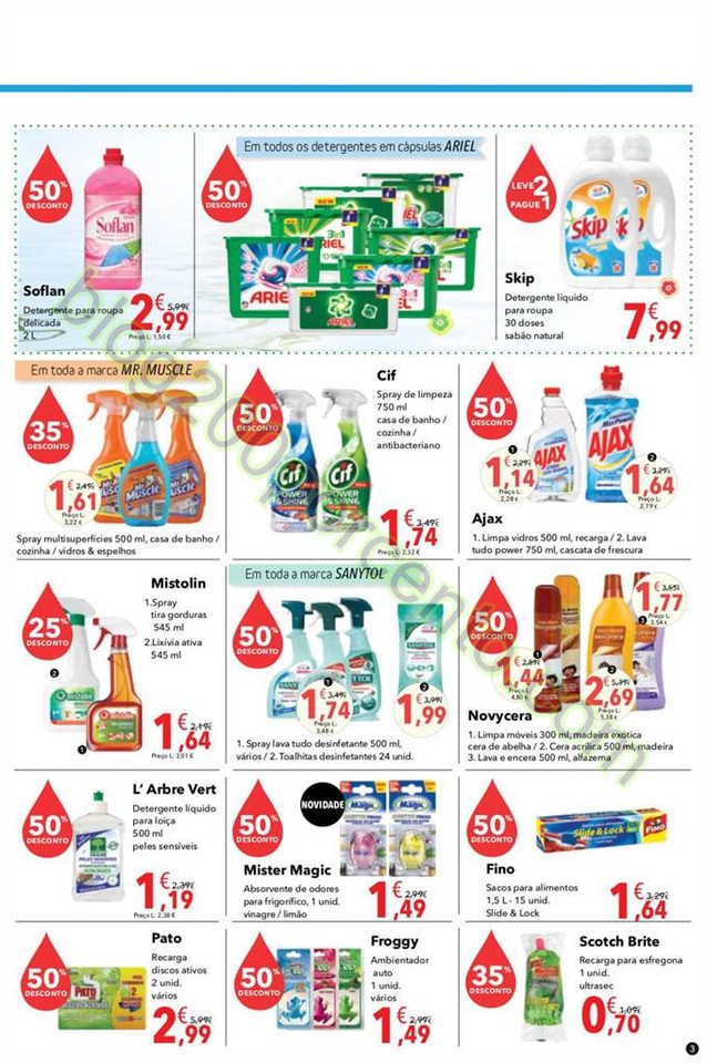 Antevisão Folheto CLAREL Promoções de 24 março