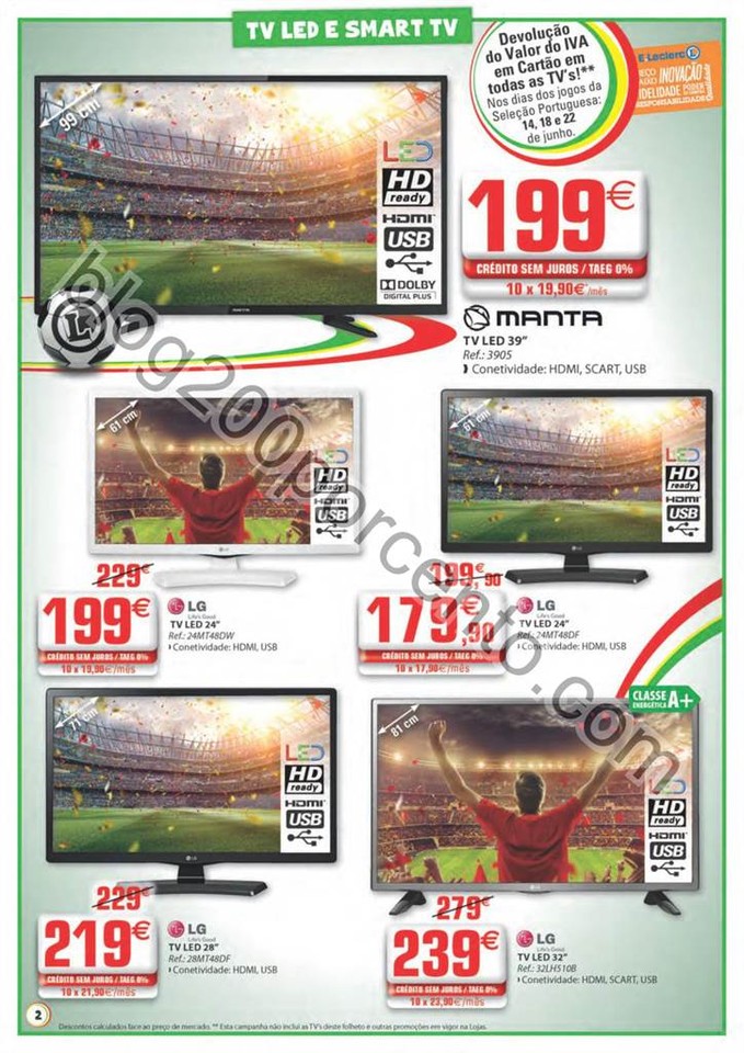 Antevisão Folheto E-LECLERC Extra Promoções de 