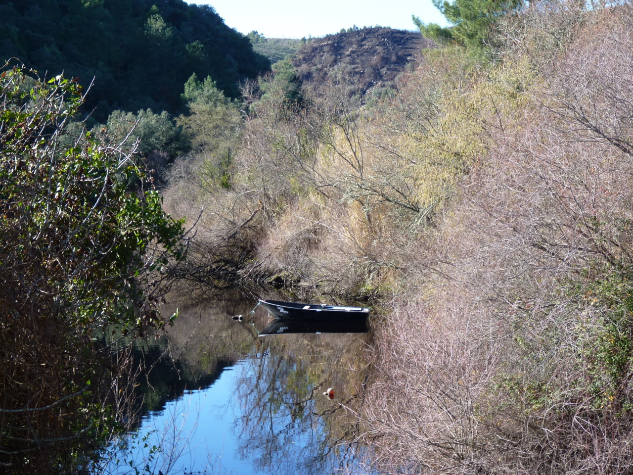 Trilho da mina de ouro do Conhal - Ilha do Cabecin