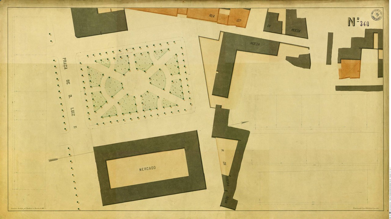 Levantamento topográfico de Francisco Goullard, n