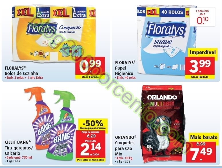 Antevisão Folheto LIDL Promoções de 3 a 6 març