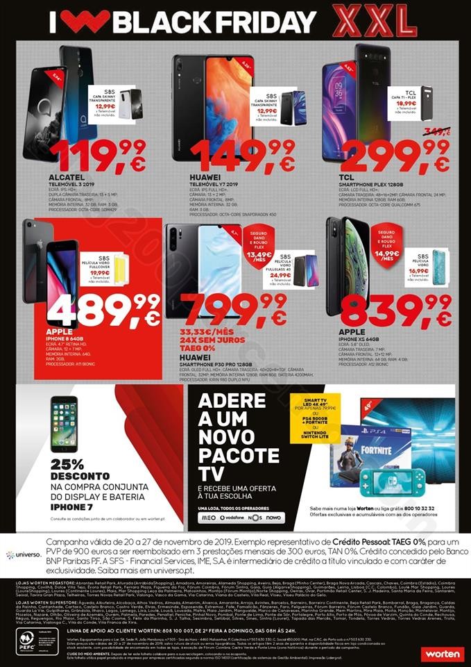 Antevisão Folheto WORTEN Mega Black Friday Promo
