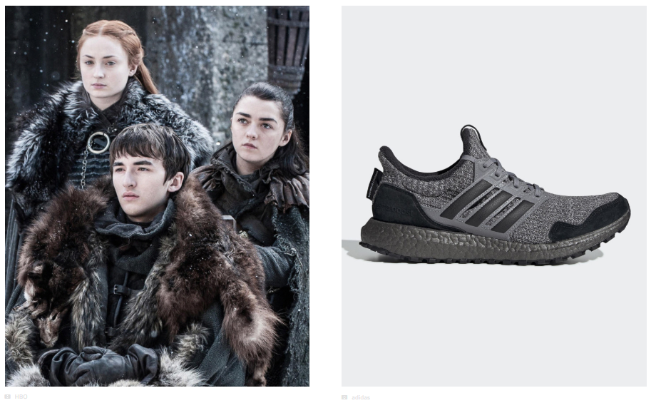 ‘Game of Thrones’ x adidas Ultra Boost  All Co