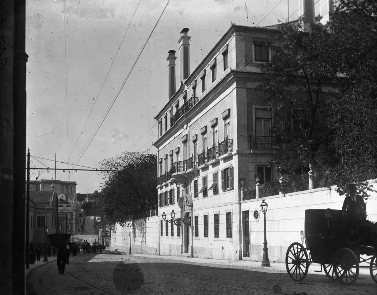 Palácio dos Duques de Palmela, ant. a 1902, fotó