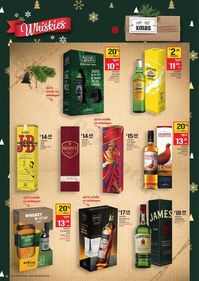 Continente Folheto Feliz Natal 19 novembro a 24 de