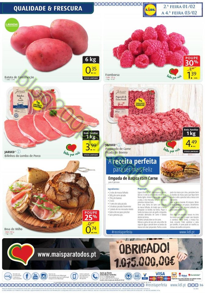 Antevisão Folheto LIDL Promoções de 28 janeiro 