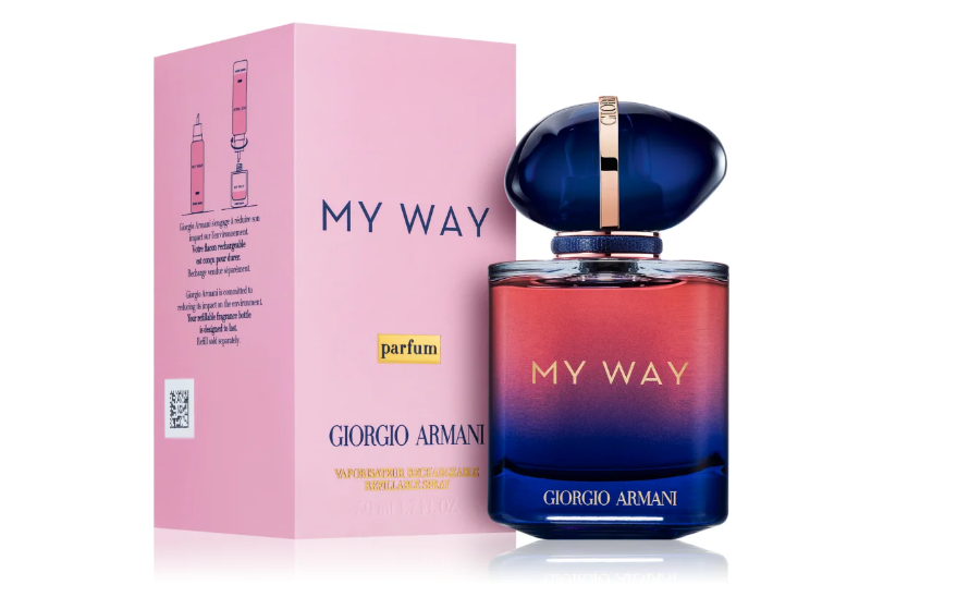 Armani My Way Parfum perfume recarregável para m
