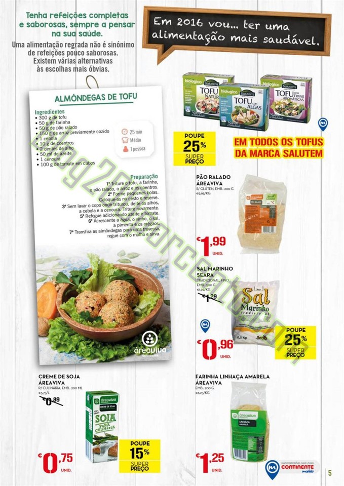 Antevisão Folheto CONTINENTE Áreaviva promoçõe