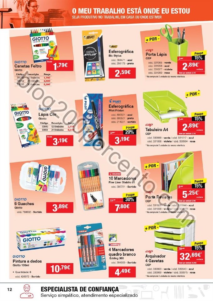 Antevisão Folheto STAPLES Promoções de 2 a 14 j