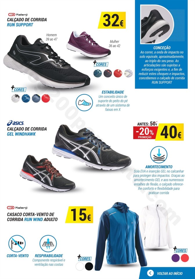 Antevisão Folheto DECATHLON Baixa Preço Corrida 