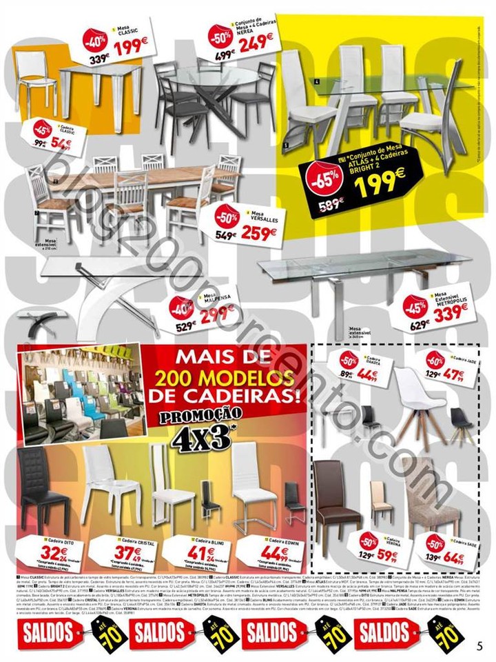 Novo Folheto CONFORAMA Saldos promoções de 1 a 1