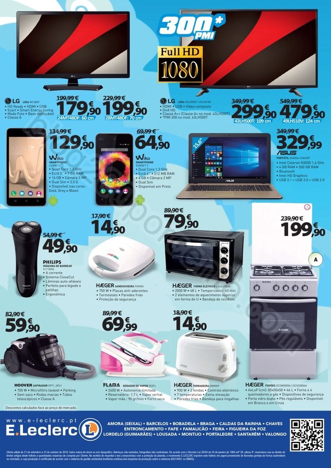 Novo Folheto E-LECLERC Extra Promoções de 21 set