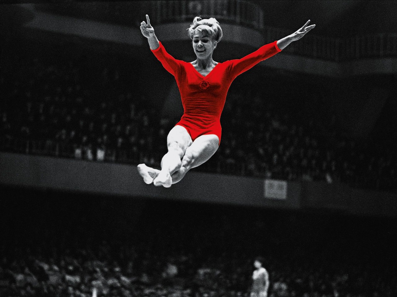 Latynina dominou ginástica em Tóquio