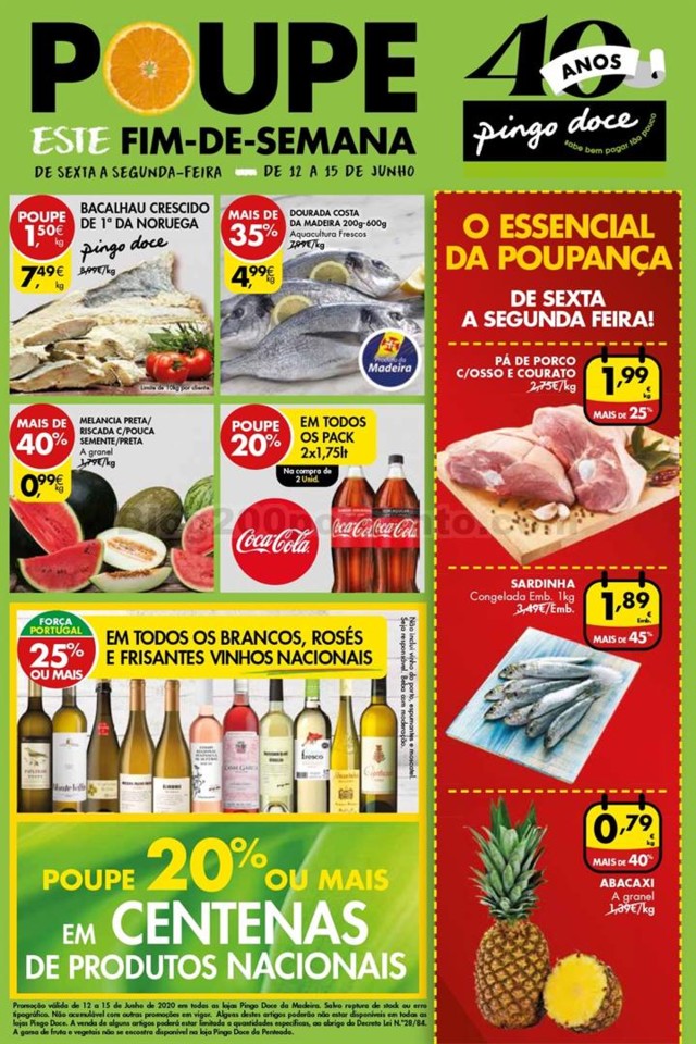 Fim de Semana Madeira PINGO DOCE 12 a 15 junho p1.