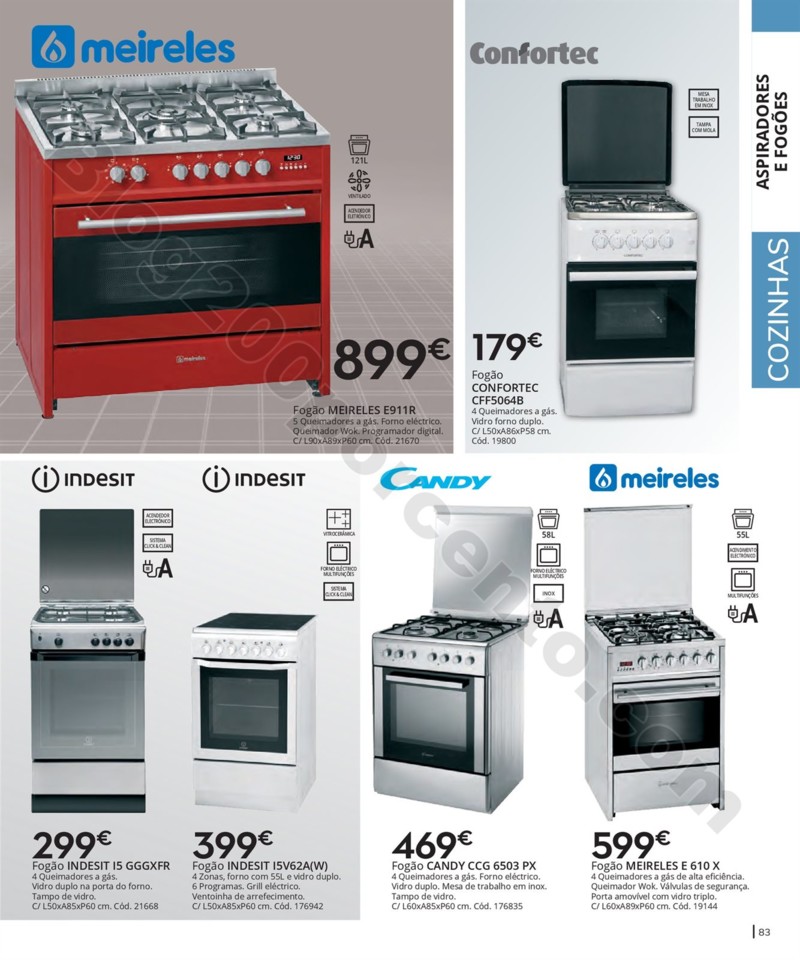 Antevisão Folheto CONFORAMA Cozinhas promoções 