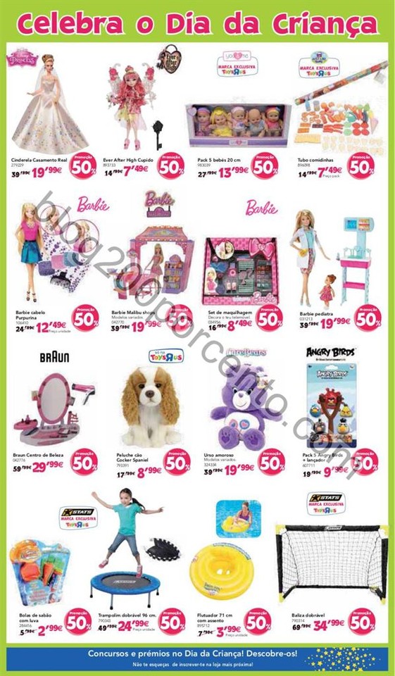 Novo Folheto TOYSRUS Promoções Extra de 26 maio 