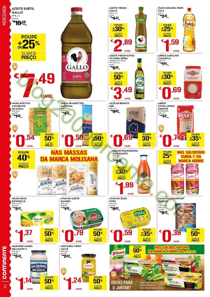 Antevisão Folheto CONTINENTE promoções de 26 ja