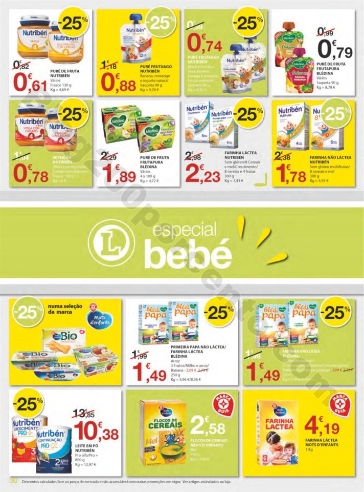 Antevisão Folheto E-Leclerc Promoções de 25 abr