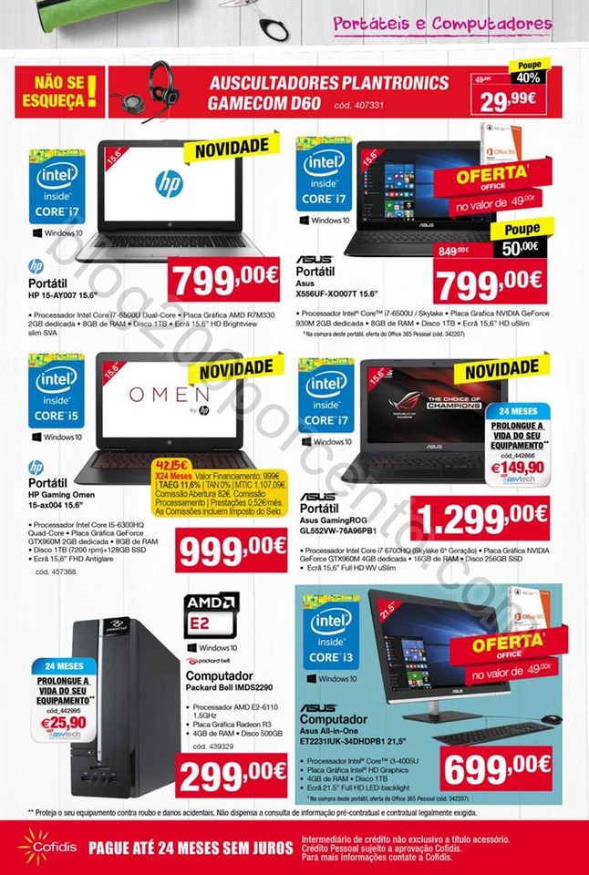 Antevisão Folheto STAPLES Regresso às aulas de 1