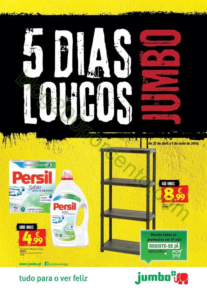 Antevisão Folheto JUMBO 5 dias loucos promoções