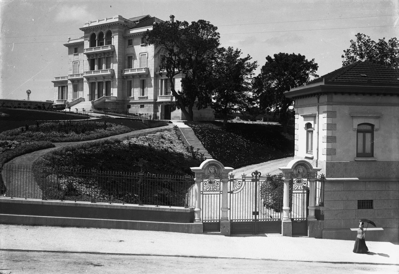 Palacete Henrique Monteiro Mendonça, c. 1909, fot