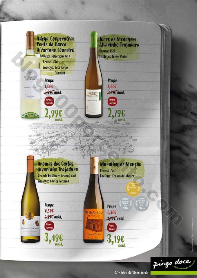 Antevisão Folheto PINGO DOCE Vinhos Verdes promo